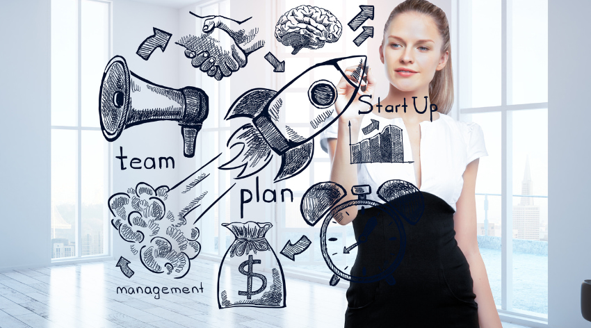 Dipendente in ufficio
