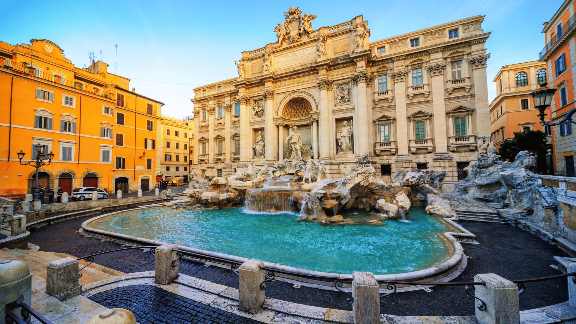 Fontana di Trevi a Roma