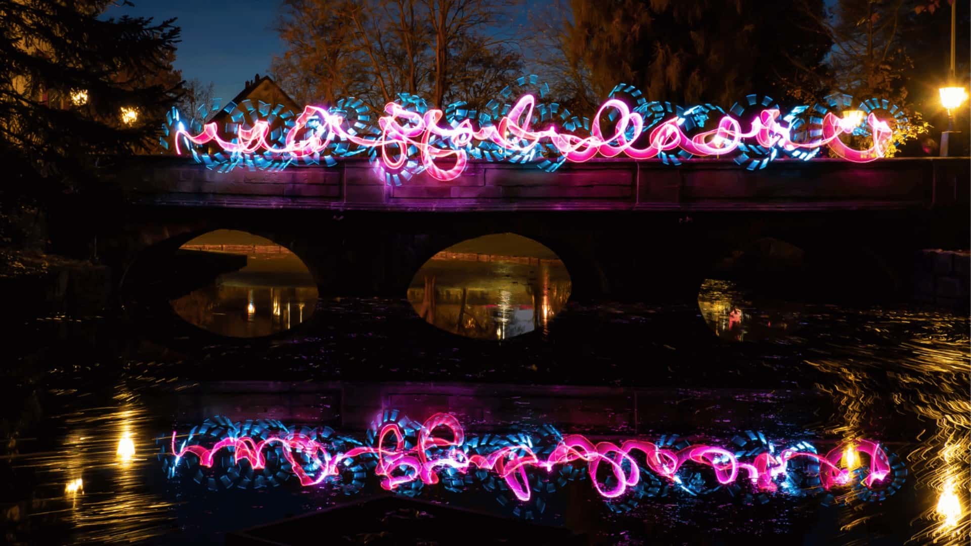 Light Painting team building