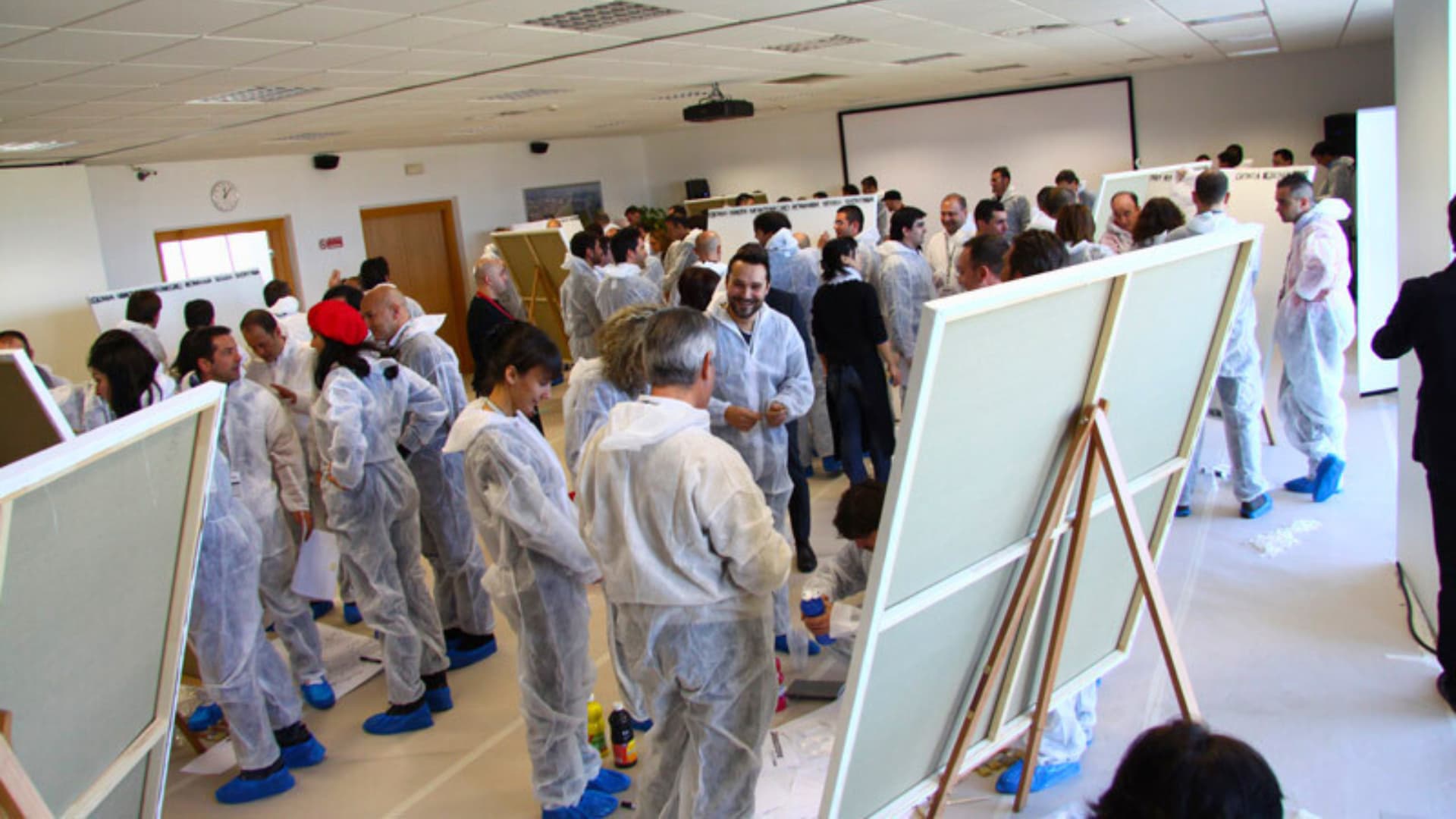 Painting Team Building